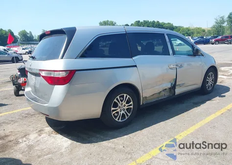 2012 Honda Odyssey Ex z USA, uszkodzony, nr VIN 5FNRL5H42CB032229